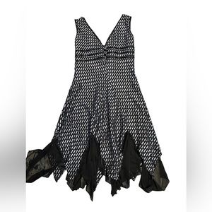 Vintage Luly K dress size L wedding dress dining dress